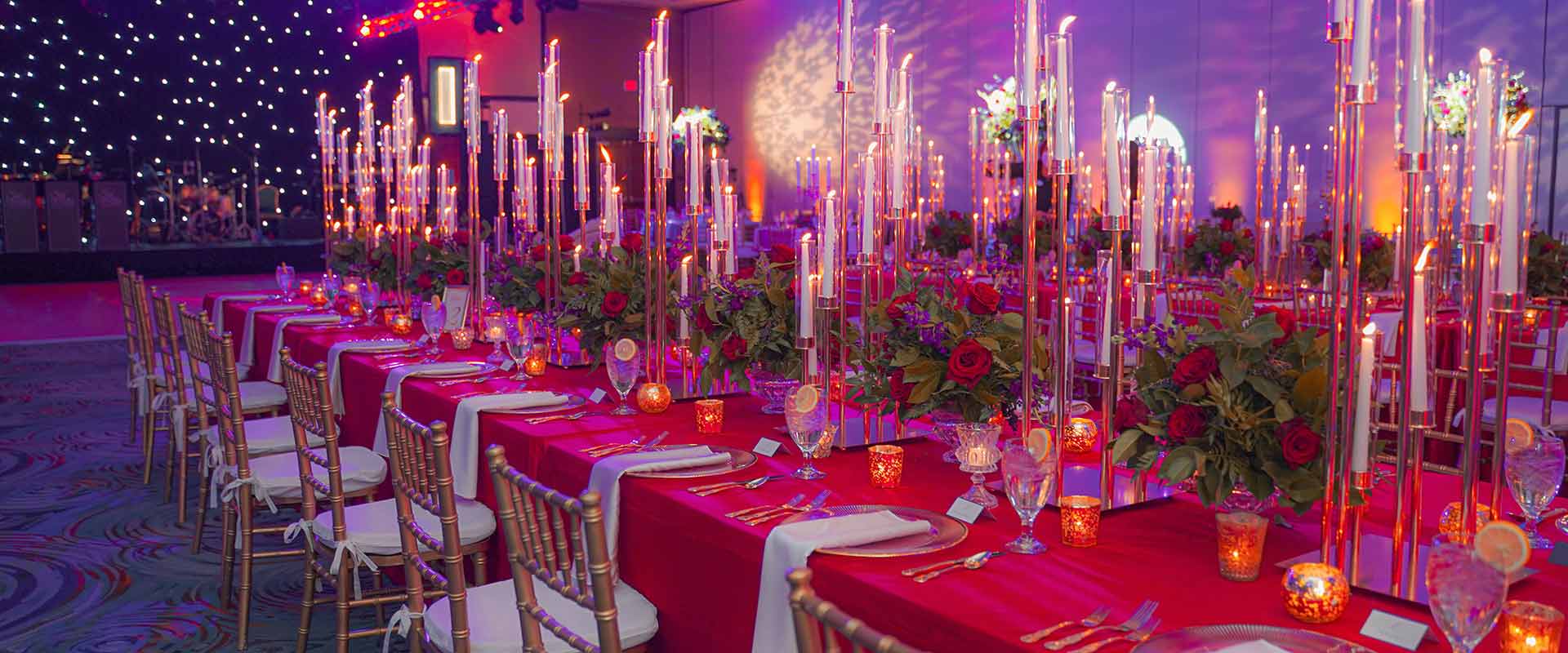 festive table setting. RentMCR